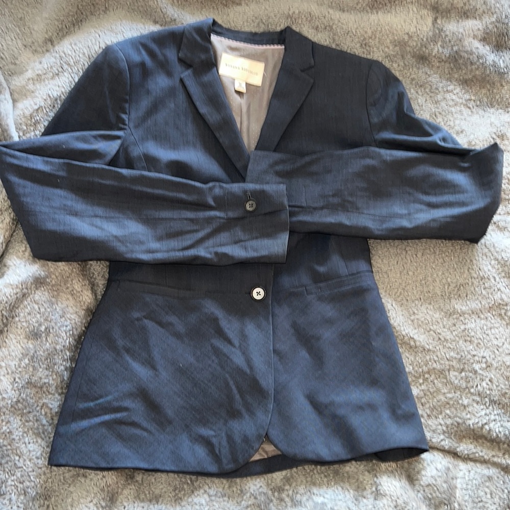 Banana republic, tall, suiting, navy blazer